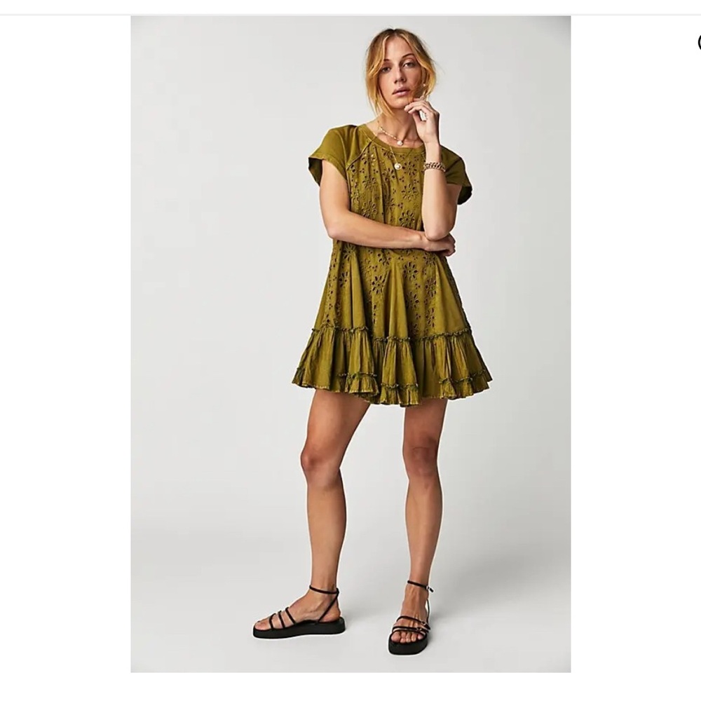 Free People Sadler Mini Dress